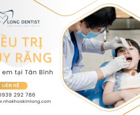 Phòng khám nha khoa điều trị tủy răng trẻ em uy tín tại quận Tân Bình
