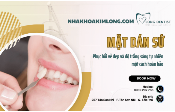 Phục hồi vẻ đẹp và độ trắng sáng tự nhiên một cách hoàn hảo bằng mặt dán sứ